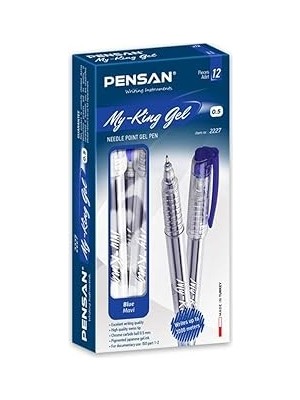 Nacario Pensan 6405 My-Kıng Jel Metal Klips Klm 0,5 12'li Paket - PE06405MAVİ