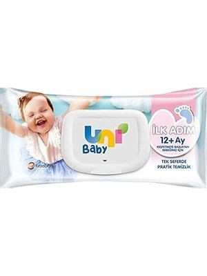 Nacario Uni Baby Ilk Adım Islak Mendil 52'li