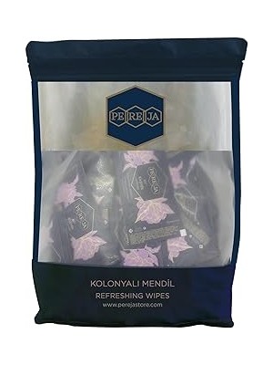 Nacario Pereja Kolonyalı Mendil 5X10 Doypack Kaşmir X50