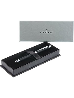 Nacario Steelpen 430-5 3 Fonksiyonlu Tükenmez Kalem Mat Siyah