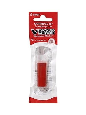 Nacario Pilot V Board Kartuş - Kırmızı