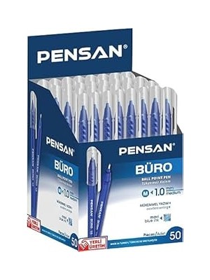 Nacario Pensan Büro Tükenmez Kalem 50 Li Paket