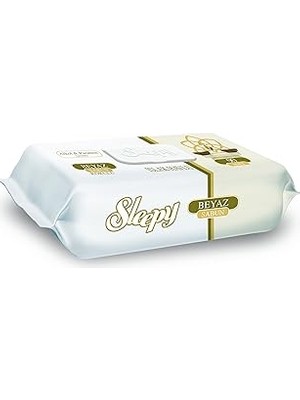 Nacario Sleepy Beyaz Sabun Kokulu Islak Havlu 2X90 (180 Yaprak)