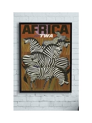Nacario Postermanya (PSTER9738) Afrika Çerçeveli Tablo (40X50CM)