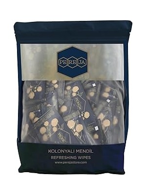 Nacario Pereja Kolonyalı Mendil 5X10 Doypack Pudra x 50