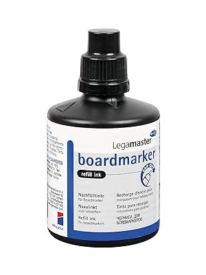 Nacario Legamaster 1199 Beyaz Yazı Tahtası Kalemi Yedek Mürekkebi - Siyah - 100ML