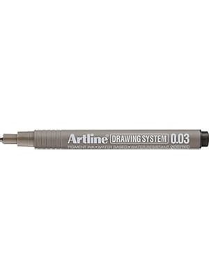 Nacario Artline Drawing System 0.03 Çizim Kalemi Uç 0.03 mm Siyah