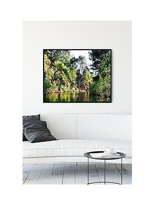 Nacario Postermanya (PSTER13708) Hasanboğuldu Manzara Çerçeveli Tablo (40X50CM)