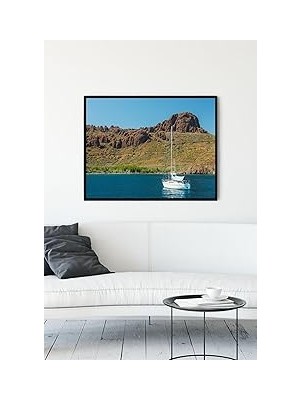 Nacario Postermanya (PSTER10602) Datça Manzara Çerçeveli Tablo (21X30CM)