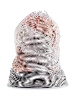 Nacario 1 Adet File Çamaşır Torbası Hassas Yıkama Filesi Yorgan, Perde, Nevresim Yıkama Torbası, 80X100 cm