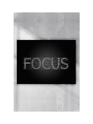 Nacario Postermanya (PSTER6988) Focus Motivasyon Poster 70X100 cm