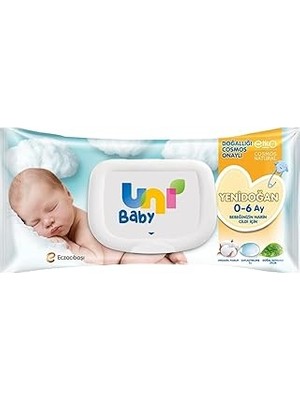 Nacario Uni Baby Yenidoğan Islak Mendil 40 Yaprak