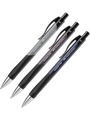Nacario Faber-Castell Auto Click Versatil Kalem 0.7, 3 Adet