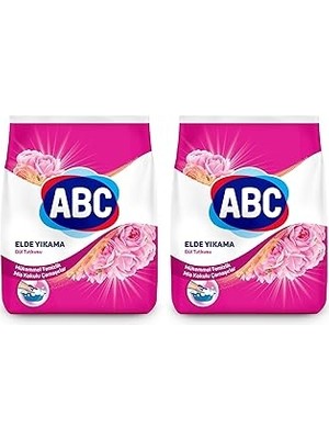Nacario Abc Toz Deterjan 600 gr Gül 2li Paket