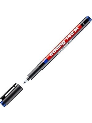 Nacario Edding 142 M Permanent Kalem - Asetat Kalemi - - 1 Kalem - Yuvarlak Uç 1 mm