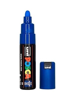 Nacario Posca 181351 - Posca Markör, Geniş Yuvarlak Uçlu,