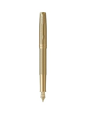 Nacario Parker Sonnet Se Gold Cisele Gt Dolma Kalem 18K, F Uç