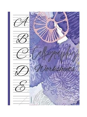 Nacario Calligraphy Set For Beginners: 120 Sheet Of Calligraphy Practice Paper Hand Lettering Workbook 8.5