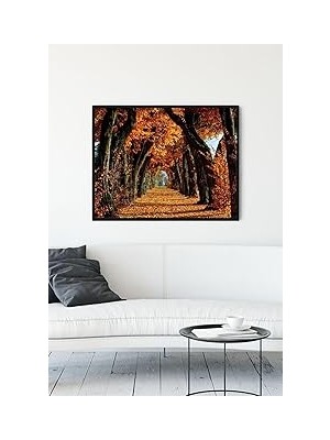Nacario Postermanya (PSTER12257) Sonbahar Manzara Çerçeveli Tablo (50X70CM)
