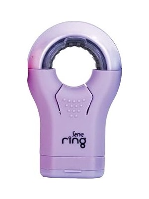 Nacario Serve Ring Silgili Kalemtras Lavanta Tekli