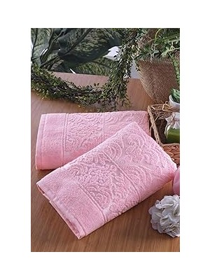 Nacario | 2'li 50X90 cm El&yüz Havlu Seti Pembe