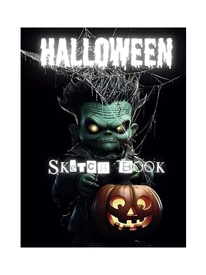 Nacario Independently Published Sketchbook For Kids Halloween For Drawing, Doodling And Experiment Calligra