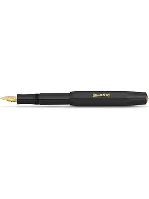 Nacario Kaweco 10000000 Klasik Dolma Kalem, Medium Uç Siyah