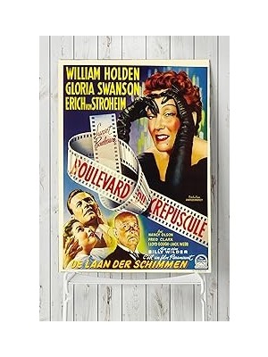 Nacario Postermanya (PSTER8648) Sunset Boulevard Film Afişi Poster (90X130CM)