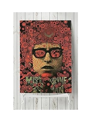 Nacario Postermanya (PSTER3193) Bob Dylan Sanatsal Poster (40X60CM)