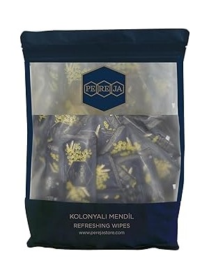 Nacario Pereja Kolonyalı Mendil 5X10 Doypack Mimoza x 50
