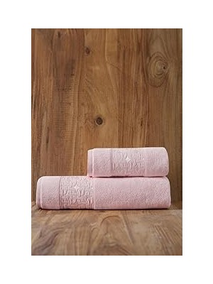 Nacario Soley Oppolo 2'li Havlu Seti, Pembe 50X90, 70X140