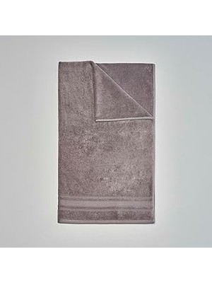 Nacario Linens Pamuk 50X85 cm Yüz Havlusu Koyu Gri