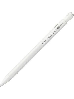 Nacario Zebra Knock Mechanical Pencil • 0,5 mm • Beyaz [M-1700]