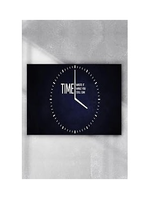 Nacario Postermanya (PSTER7261) Vakit Kaybı Girişimcilik Poster (60X90CM)