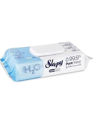 Nacario Sleepy Aquacare H2O Yenidoğan Islak Bebek Havlusu 50