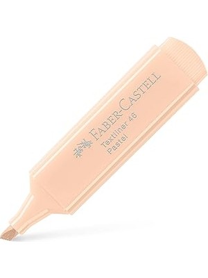 Nacario Faber-Castell 154696 Textliner 1546, Yumuşak Vanilya, Pastel Renkler