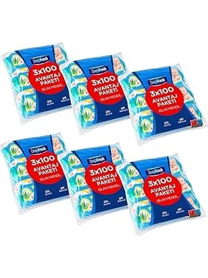 Nacario Deep Fresh Islak Mendil 3X100 Lü x 6 Adet (1800 Yaprak)