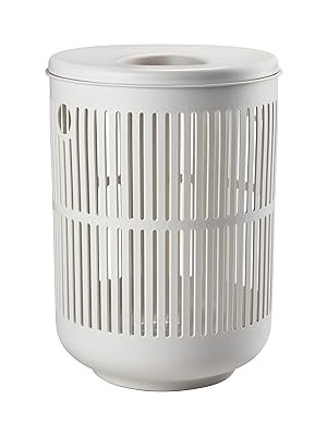 Nacario Zone Denmark Ume Kapaklı Çamaşır Sepeti, Çamaşır Torbası, Çamaşır Sepeti, Çap 40 Cm, Yükseklik 54 C
