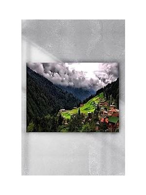 Nacario Postermanya (PSTER9014) Ayder Yaylası Manzara Poster (70X100CM)