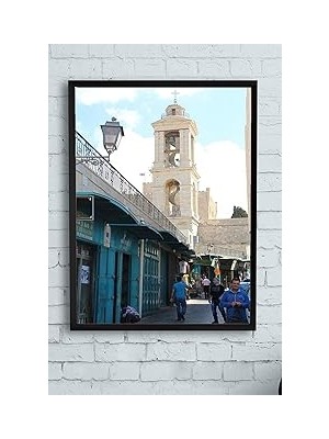 Nacario Postermanya (PSTER10232) Beytüllahim Kutsal Mekan Çerçeveli Tablo 2 (50X70CM)