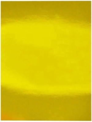 Mikasso Aynalı Metalik Metalize Fon Kartonu Altın Sarı (Gold) 50X70CM 5 Adet (Tek Renk)