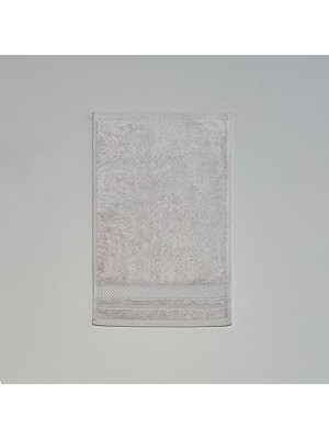 Nacario Linens Pamuk 30X45 cm El Havlusu Gri