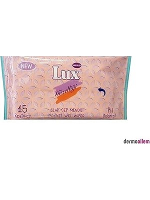 Nacario Lux Islak Cep Mendili 15'li