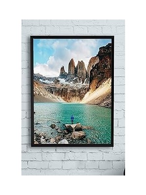 Nacario Postermanya (PSTER10779) Dağ Doğa Manzara Çerçeveli Tablo (21X30CM)