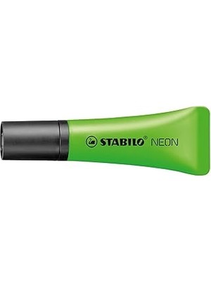 Nacario Stabilo Fosforlu Kalem - Neon - Tekli Kalem - Yeşil