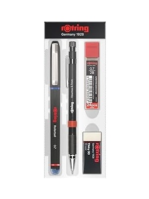 Nacario Rotring Visumax + Roller Ofis Seti- 0.7 Mm, Kırmızı