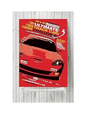 Nacario Postermanya (PSTER9542) Yarış Arabası Posteri 60X90CM