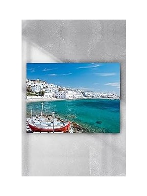 Nacario Postermanya (PSTER9671) Yunan Adaları Manzara Poster 2 (90X130CM)