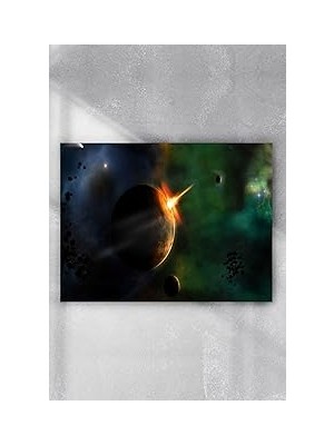Nacario Postermanya (PSTER9214) Uzay Sanatsal Poster 3 (70X100CM)