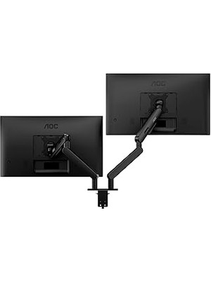Nacario Aoc AM420B Pc Siyah Ikili Monitör Askı Aparatı